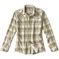 Orvis Pro Stretch Long Sleeve Shirt Men's in Sagebrush